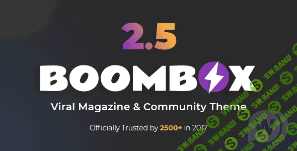 [ThemeForest] BoomBox v2.5.8 - шаблон вирусного журнала для WordPress