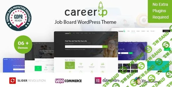 [themeforest] CareerUp - Job Board WordPress Theme v1.1.24