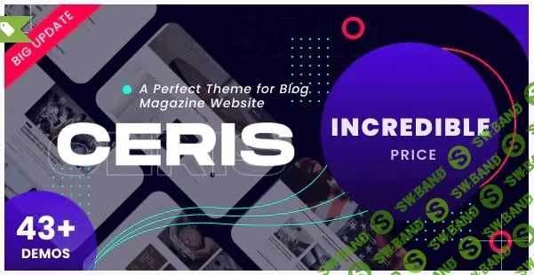 [Themeforest] Ceris - Magazine & Blog WordPress Theme