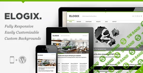 [themeforest] ELOGIX v3.3 - бизнес WordPress тема
