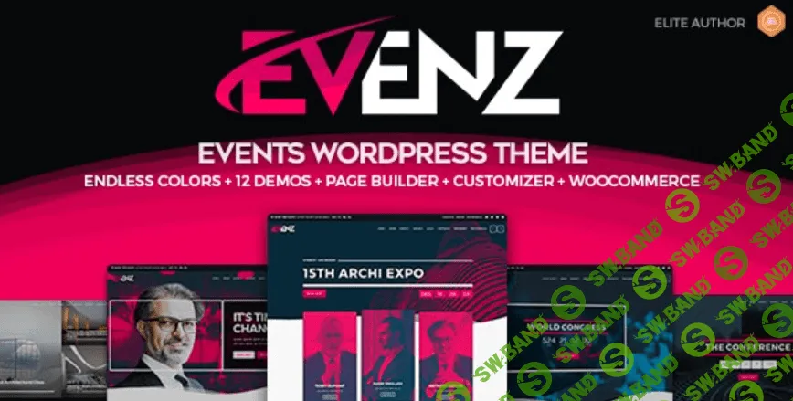 [Themeforest] Evenz V1.2.8 - Conference and Event WordPress Theme