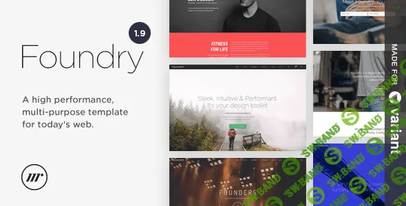 [ThemeForest] Foundry Multipurpose HTML + Variant Page Builder