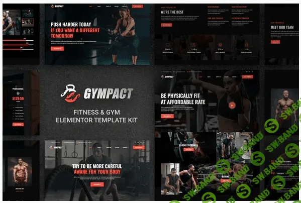[Themeforest] Gympact - Fitness & Gym Elementor Template Kit