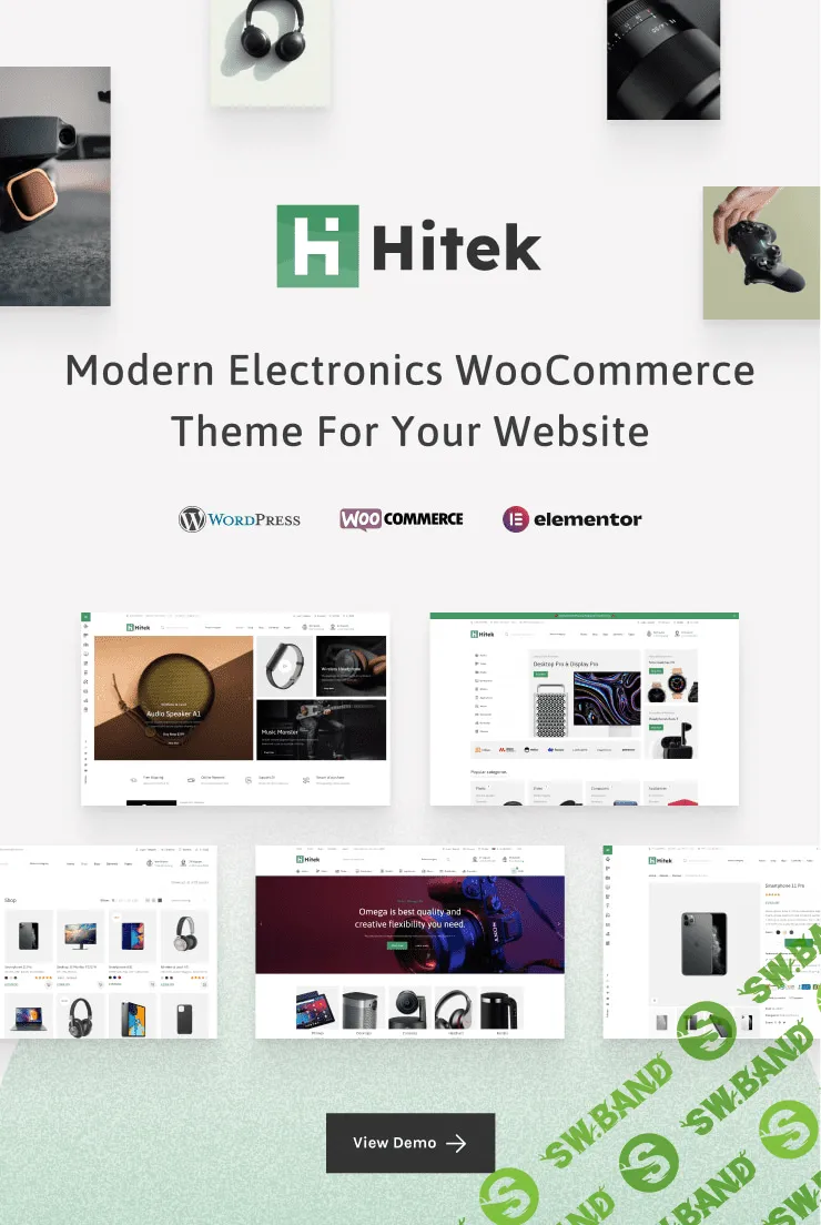 [themeforest] Hitek v1.1.0 NULLED - тема магазина электроники WooCommerce (2021)