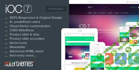 [themeforest] iOC7 – A responsive theme with modern flat design