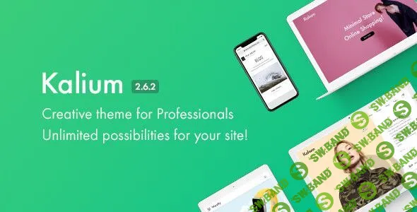 [ThemeForest] Kalium v2.6.2 - креативный шаблон для WordPress