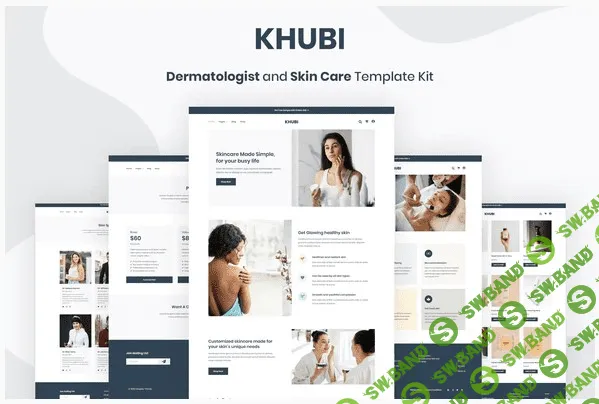[Themeforest] Khubi - Dermatologist & Skin Care Template Kit