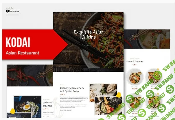 [Themeforest] Kodai - Asian Restaurant Elementor Template Kit