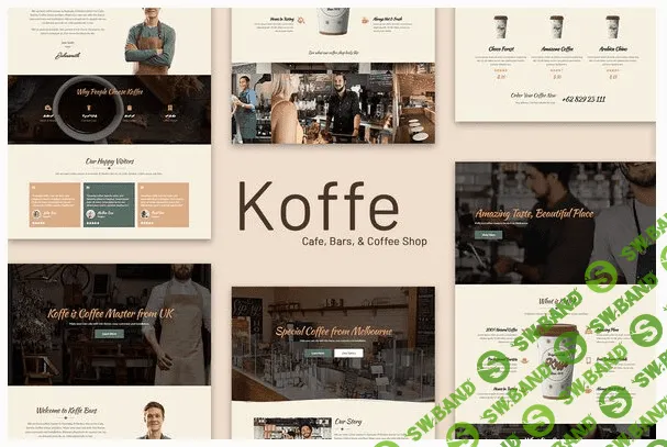 [Themeforest] Koffe - Cafe & Coffee Shop Template Kit
