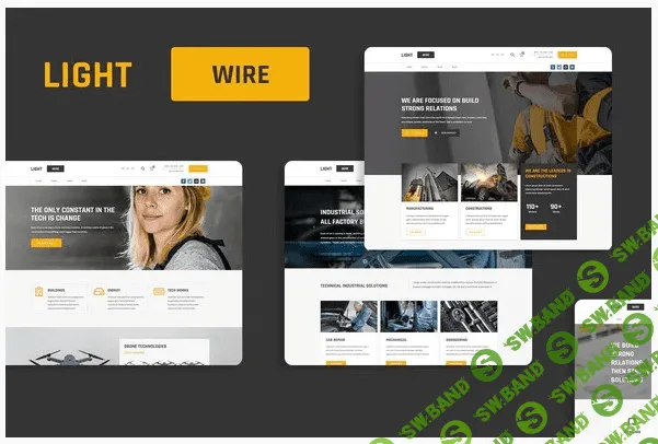 [Themeforest] Lightwire - Construction And Industry Kit