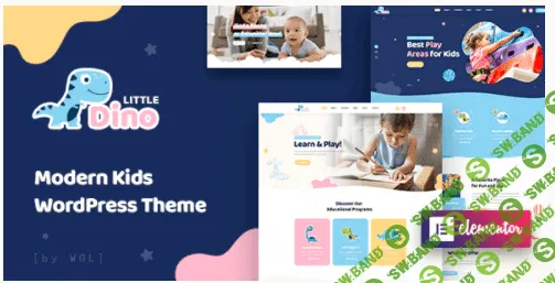 [Themeforest] Littledino v1.1.9 NULLED - современная детская тема WordPress (2021)