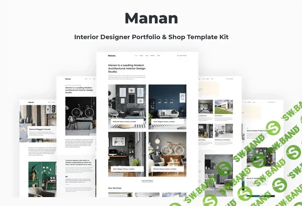 [Themeforest] Manan - Interior Designer Elementor Template Kit