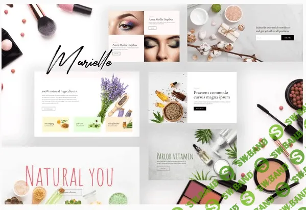 [Themeforest] Marielle - Cosmetics and Beauty Shop Template Kits