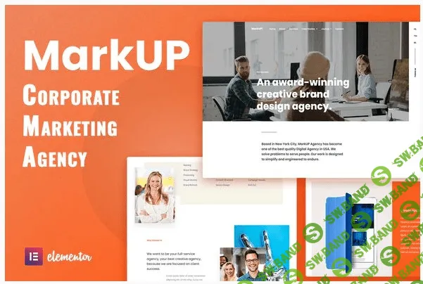 [Themeforest] MarkUP - Corporate & Marketing Agency Elementor Template Kit