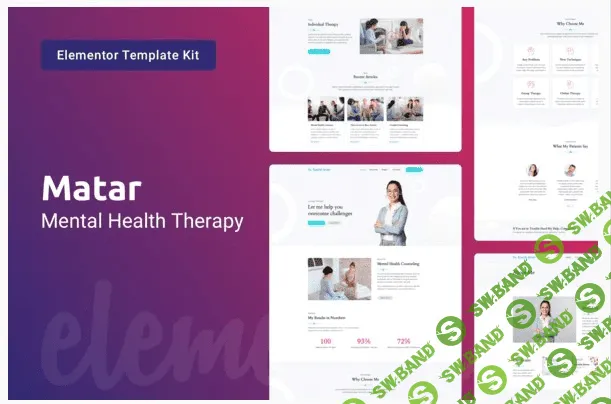[Themeforest] Matar — Mental Health Therapy Elementor Template Kit