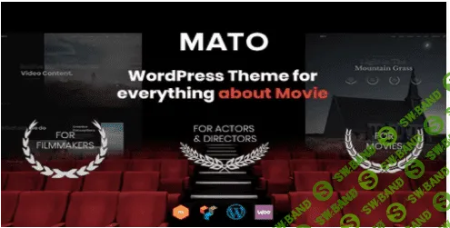 [themeforest] Mato v1.2.4 NULLED - Movie Studios and Filmmakers WordPress Theme (2022)