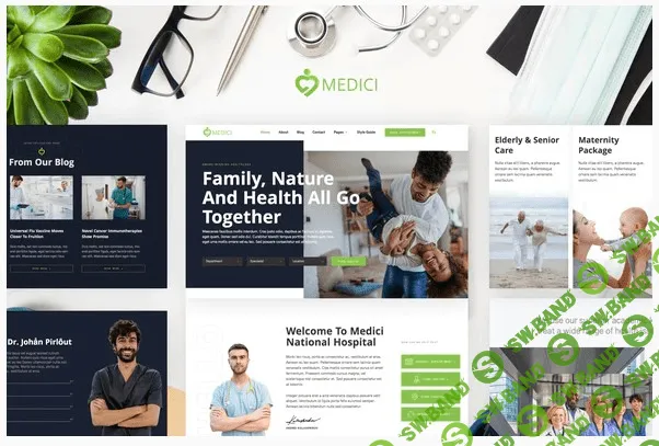 [Themeforest] Medici - Hospital & Health Services Template Kit