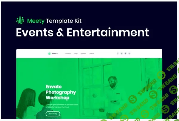 [Themeforest] Meety – Conference & Meetup Template for WordPress