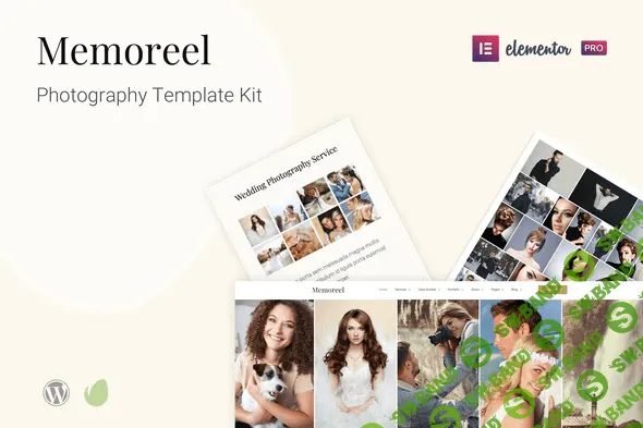 [Themeforest] Memoreel - Photography Template Kit