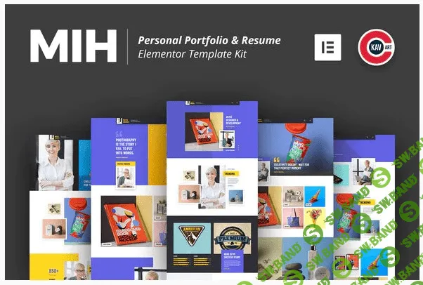 [Themeforest] MIH - Personal Portfolio & Resume Template Kit