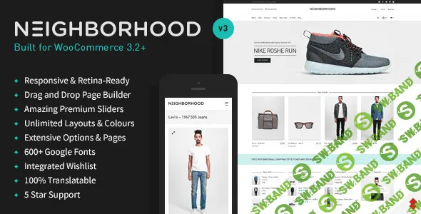 [themeforest] Neighborhood v3.12 – премиум тема для интернет-магазинов