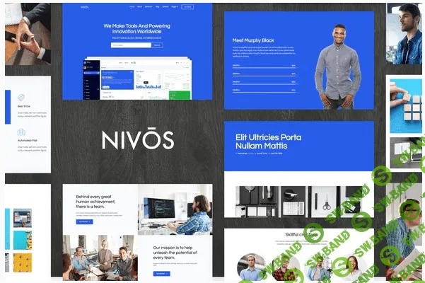 [Themeforest] Nivos - Software Company Template Kit
