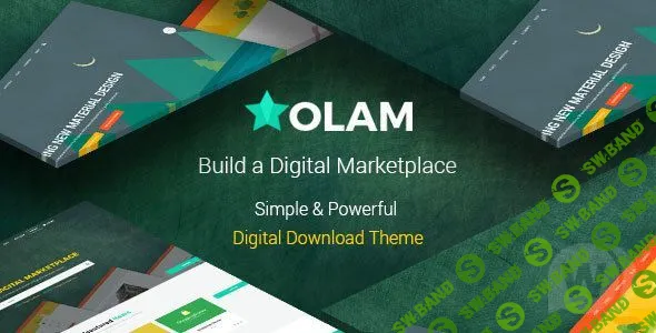 [themeforest] Olam v4.5.0 - шаблон продажи цифровых товаров WordPress