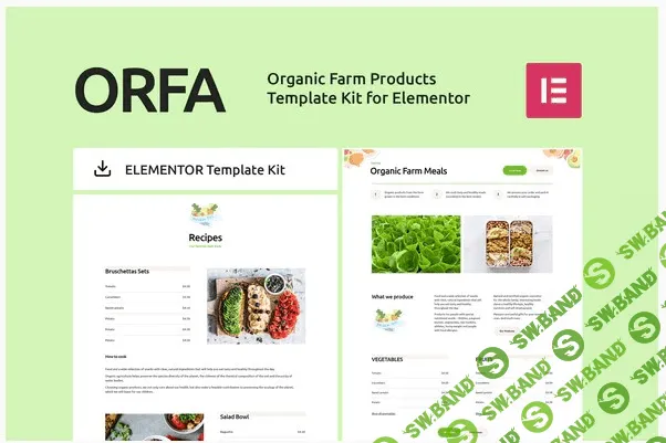 [Themeforest] ORFA Products Elementor Template Kit