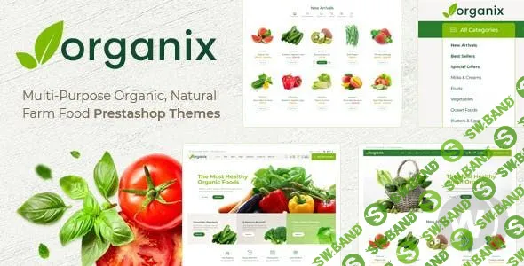 [ThemeForest] Organix v1.0.0 - шаблон магазина органических товаров PrestaShop 1.7