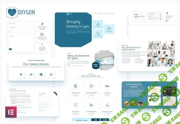 [Themeforest] Oxygon - Healthcare Medical Clinic Template Kit