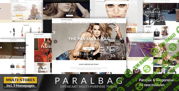 [themeforest] Parallax - Opencart Fashion Bag Store