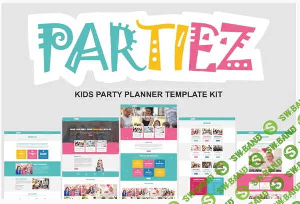 [Themeforest] Partiez - Kids Party Planner Template Kit