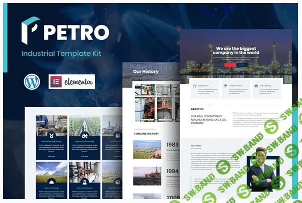 [Themeforest] Petro - Industrial Elementor Template Kit