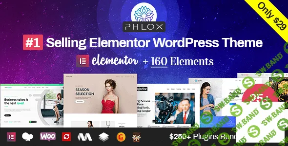 [ThemeForest] Phlox Pro v5.0.12 - многопользовательская тема WordPress