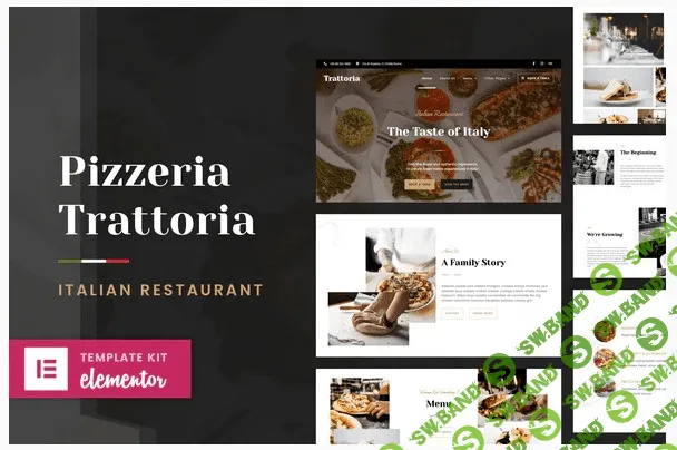 [Themeforest] Pizzeria Trattoria - Italian Restaurant Elementor Template Kit