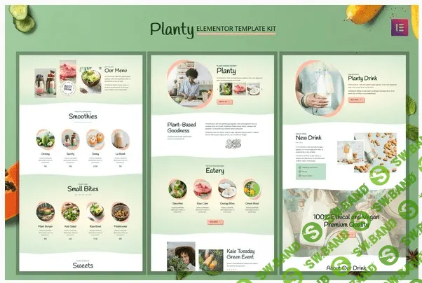 [Themeforest] Planty - Cafe & Restaurant Template Kit