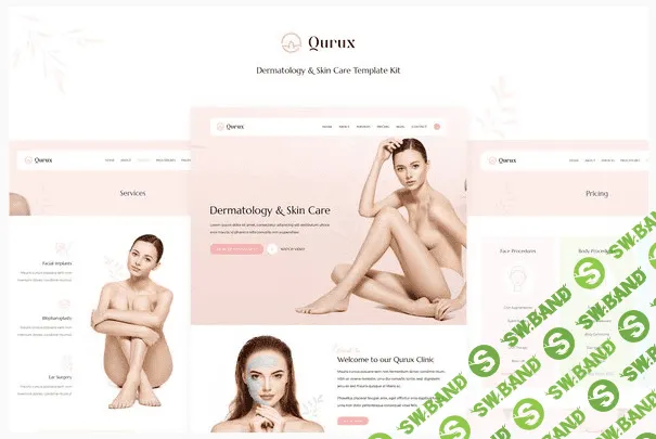 [Themeforest] Qurux - Dermatology and Skin Care Template Kit