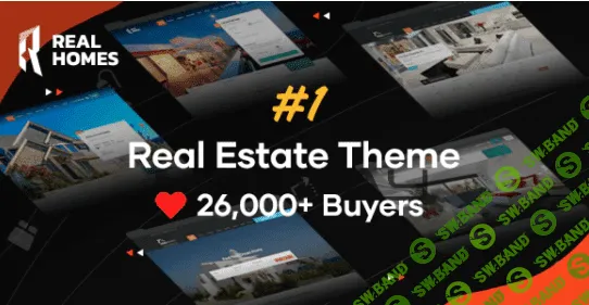 [Themeforest] Real Homes v3.14.0 Nulled - тема WordPress для каталога недвижимости (2021)