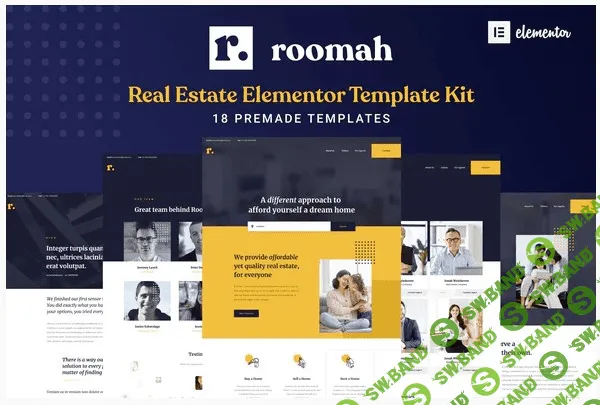 [Themeforest] Roomah - Real Estate Agent Elementor Template Kit
