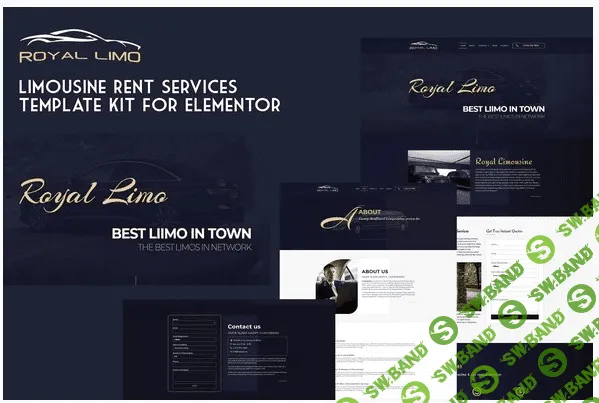 [Themeforest] Royal Limo - Limousine Rent Services Template Kit
