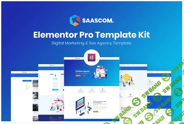 [Themeforest] Saascom - Digital Marketing & SEO Agency Template Kit