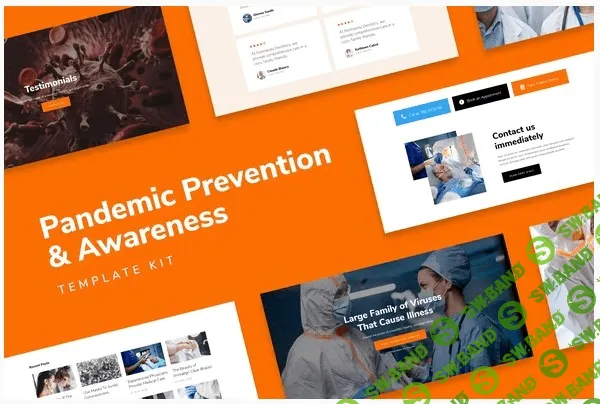 [Themeforest] SafetyKit - Pandemic Prevention & Awareness Template Kit