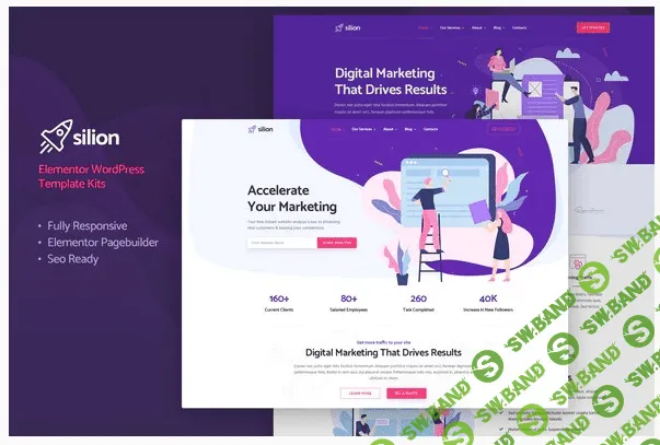 [Themeforest] Silion - Digital Marketing Elementor Template Kit