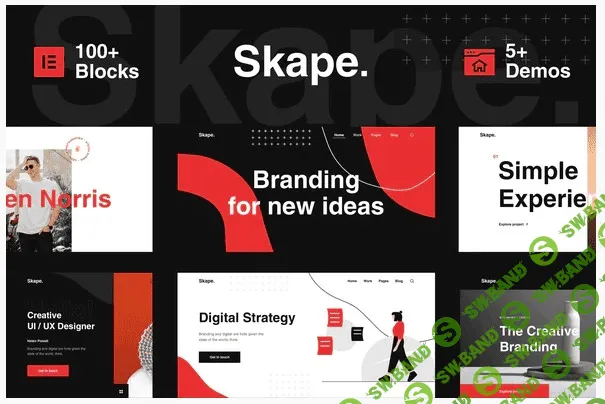 [Themeforest] Skape - Digital Agency Business Elementor Template Kit