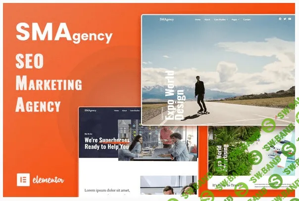 [Themeforest] SMAgency - SEO Marketing Agency Elementor Template Kit
