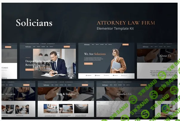 [Themeforest] Solicians - Attorney Law Firm Elementor Template Kit