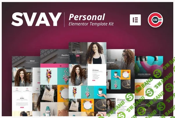 [Themeforest] Svay - Personal Template Kit