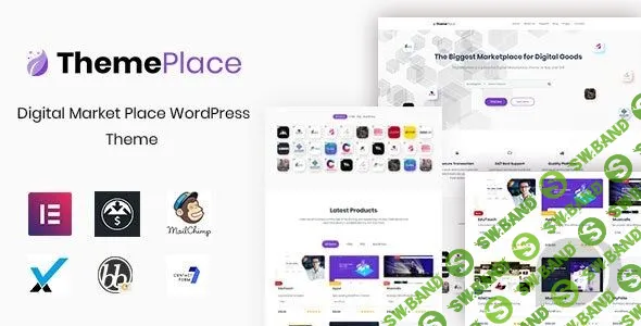 [ThemeForest] ThemePlace v1.0.3 - магазин цифровых товаров WordPress