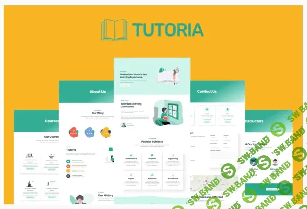 [Themeforest] Tutoria - Education & Online Courses Elementor Template Kit