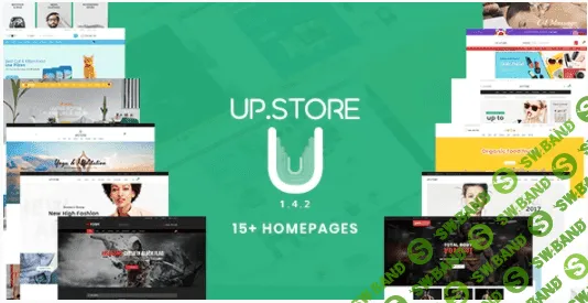 [themeforest] UpStore v1.4.2 - адаптивная многоцелевая тема WordPress (2022)